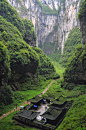 武隆风景天坑三硚（满城尽带黄金甲外景）