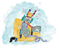 Korean Folk Tale - The Rabbit and the Dragon king : Korean folk tale : 토끼전 the rabbit, the dragon king and the turtlea picture book for older children.국어시간에 고전 읽기 토끼전 / 휴머니스트 출판사 / 2014