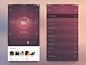 #APP设计#  Radio App - Dribbble 在如此信息爆炸和视听媒介泛滥的时代，radio这个概念仿佛很古早，但Radio App的诞生，让这个“古老物件”得以延续，你get到了吗？ ​​​​ 小编@大丁丁少女猫大力 ​​​​