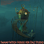Swamp Witch House for Daz Studio by 1971s