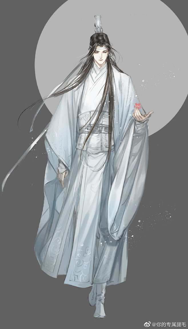 #魔道祖师#  啊啊啊太太画的忘羡也太好...