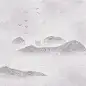 中国风-水墨画背景-山水背景