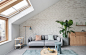 好室设计（HAO Design）将北京一对夫妻的阁楼改造成温馨loft - 灵感日报 : 本项目名为：月见稜廓（Starburst House） 以下内容来自好室设计（HAO Design）： 本案位于北京市海淀区，屋主是一对年轻夫妇与幼子， 男主人为软件工程师，平日在家工作，钟爱简单清爽风格；女主人为建筑类图书编辑，憧景拥有能专心写作的角落…