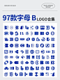 B字母logo - 小红书搜索