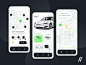 Daria Kravets 为 Dribbble 上的 Purrweb UI/UX Agency 开发的 EV Charging App