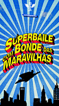 Behance 上的 SUPER BAILE - COM BONDE DAS MARAVILHAS (2023)