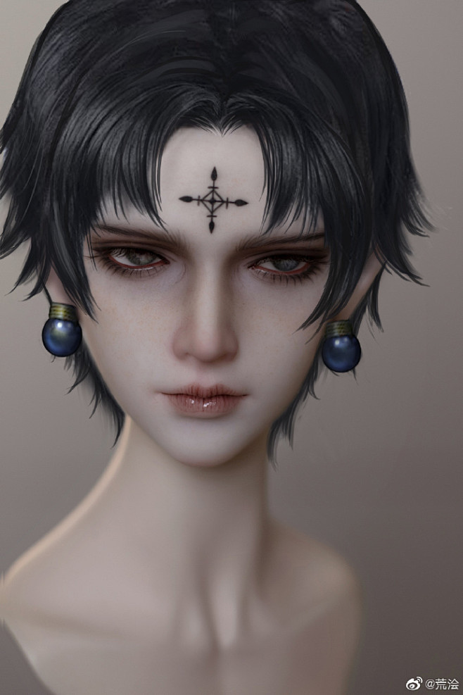 #bjd# #bjd妆面# 哪吒太好看了...