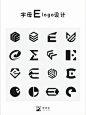 500个E字母的创意logo - 小红书