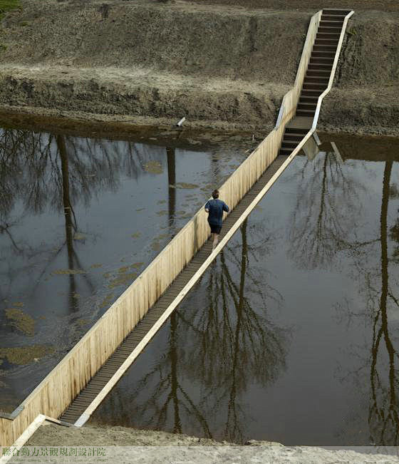 【景观小品】荷兰摩西桥景观