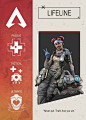 Apex Legends Lifeline by Gemini Phoenix | metal posters