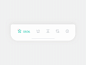Tab Bar Label Micro Interaction period label sercurity strategy settings home navigation bar bar tab