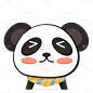 挡脸可爱贴纸1