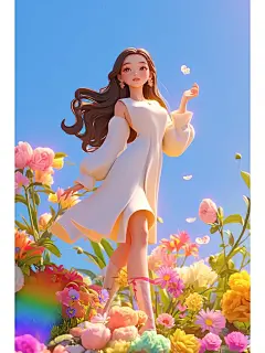 女神节海报｜MJ三分钟生成 AI咒语分享~_3_大鳄鱼_来自小红书网页版