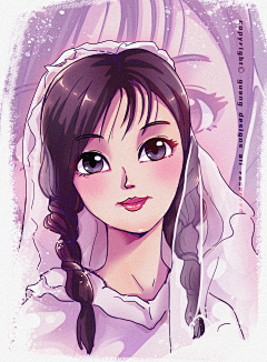 插画师小光sir采集到小光手绘头像