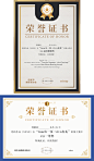 【素材能量站】质感 黑金 荣誉证书 证书 高级|1044728 