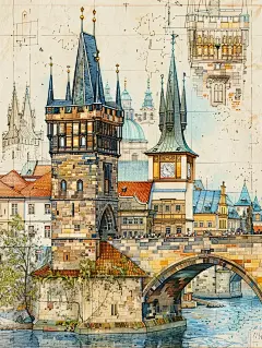中世纪Prague Charles bridge有魔法护盾？