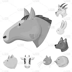 荷姆斯泰德,标志,可爱的,农业,纯种犬,灰色,食品,莫诺湖,狗,设计
