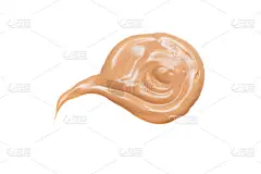 白底上有淡米色的荧光笔或发光剂污迹。