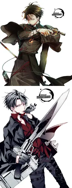卧槽……//@A醬艾倫病晚期: 血流不止！//@摘希为兵长的身高献出心脏: 帅哭！