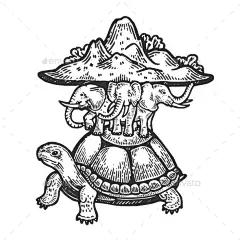 平坦地球龟雕刻矢量-杂项矢量Flat Earth on Turtle Engraving Vector - Miscellaneous Vectors古老、动物、艺术背景、卡通、经典,剪贴画,概念,概念,地球,大象,雕刻,雕刻、蚀刻、假的,奇妙的,人类,想法,说明,土地,对象,复古,刮板,风格,乌龟,乌龟,虚幻,矢量,古董,木刻 ancient, animal, art, background, cartoon, classic, clip art, concept, conceptual, earth,