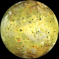 Global image of Io in true colors (NASA)