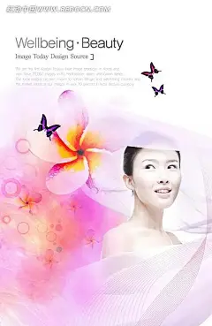 粉色梦幻背景上的漂亮女孩PSD素材PSD分层素材|PSD素材|背景|粉色|蝴蝶|花朵|化妆品广告|卡通人物|漫画人物|梦幻|女孩|漂亮