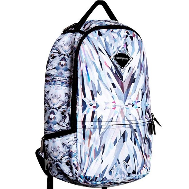 美国Sprayground 钻石 双肩包...