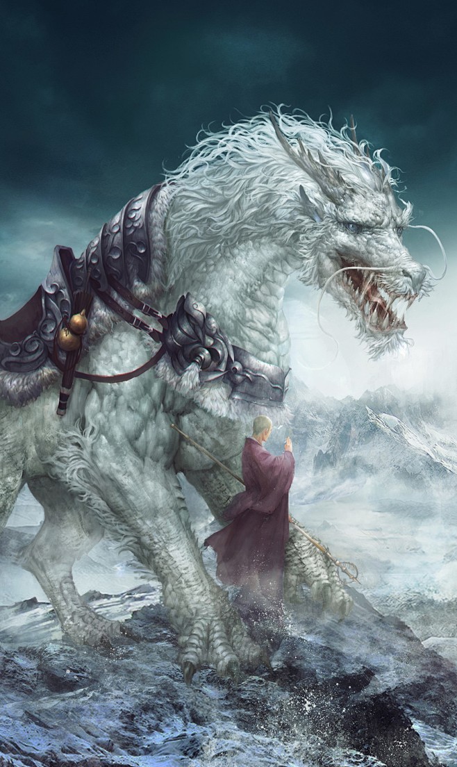 才华横溢张墨一大气磅礴画西游