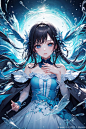 16951-946569811-(masterpiece, top quality, best quality, official art, beautiful and aesthetic_1.2), (1girl, solo), (kawaii_1.2), ([ water effec