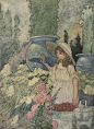 Charles Robinson – The Four Gardens 1912 - Golden Age Children's Book Illustrations and Illustrators Gallery - nocloo.com : Charles Robinson (1870–1937) was a prolific British book illustrator. Born in Islington in October 1