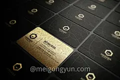 25款金色质感名片精美模板PSD源文件25 Gold Business Cards Bundle :  