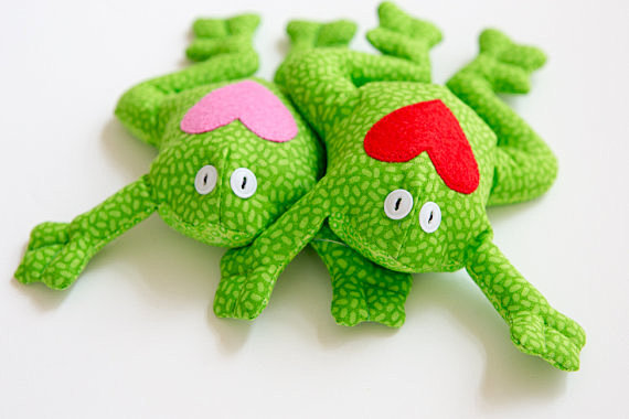 Frog Bean Bag Toy wi...