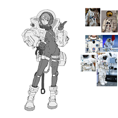 用户lq7MFYQ3采集到宇航服