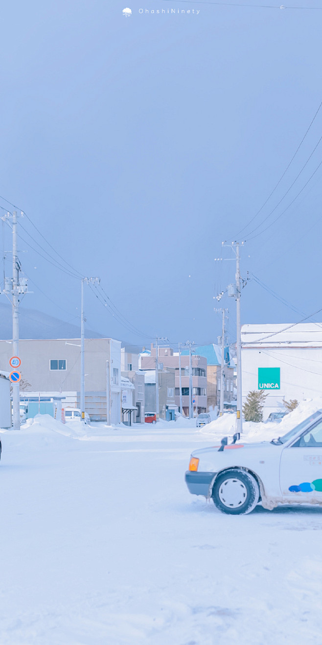 北海道的雪 ​​​​