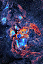 NGC 6357 - War and Peace Nebula