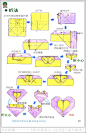 《折出我的心》图书扫描—76款简单心形折纸大全图解教程（四）