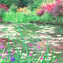 水面清圆_画画的陶然__插画师作品_涂鸦王国gracg.com