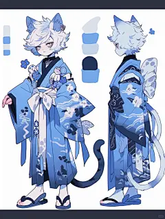 人设参考|深蓝猫妖