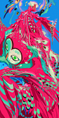 artwork batik Character design  culture deities Digital Art  gods indonesia Intellectual Property nft