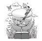 那时很贫穷 那时很快乐 : 文/图 德鑫漫画   过去很穷，是真的穷。   家中有条鱼要等全家人聚齐了才吃，以至等到鱼被猫儿先下手为强；饿到从老鼠洞挖黄豆吃地步；想吃肉类只有去野地里抓野兔解馋；米饭用秤...