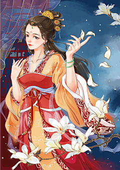梅心映雪采集到古装