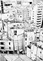 日本漫画家 真锅昌平 漫画中超强的街景绘画 ​ ​​​​