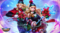 Lancelot, Odette: Christmas Carnival, - LASSO - : Splash art for Mobile Legends.