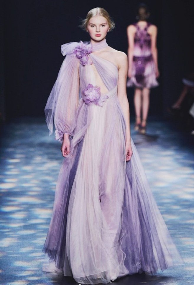 紫色 仙女裙
