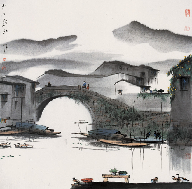 杨明义水墨画