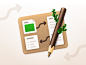 Coppice macOS App Icon texture pencil coppice app icons wood macos icon app icon map app icon