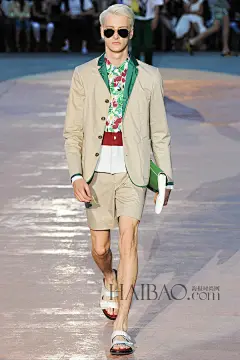 挥别蓝衣军团不忘亚平宁荣耀！Antonio Marras 2015春夏男装秀，海报时尚网亲临2015春夏米兰男装周_第10页_Antonio Marras
