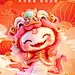 渐变色3D风格蛇年吉祥2025蛇年新年宣传海报2025蛇年新年海报