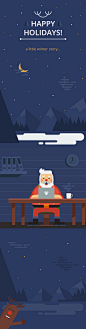 Flat Chrismas Story : А little Christmas story.