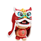 三维渲染中国农历传统新年卡通兔子3D插画_AL-60_3D-Character-Chinese-Rabbit-with-Barongsai